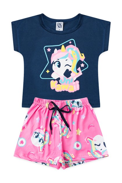 Pijama Infantil Feminino Fofura Astral