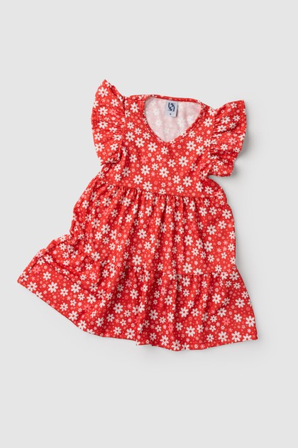 Vestido Feminino Infantil Pequena Florista