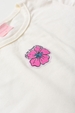 Conjunto Infantil Feminino Flor de Hibisco