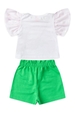 Conjunto Infantil Feminino Bolsinha