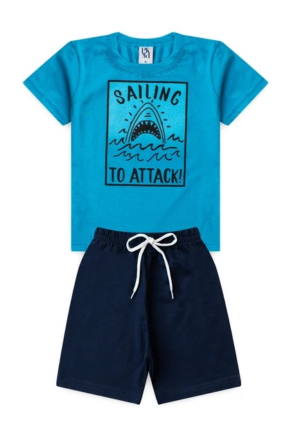 Conjunto Infantil Masculino Navegando