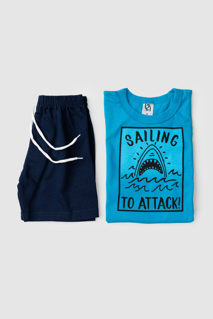 Conjunto Infantil Masculino Navegando