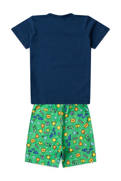 Pijama Infantil Masculino Recarregando