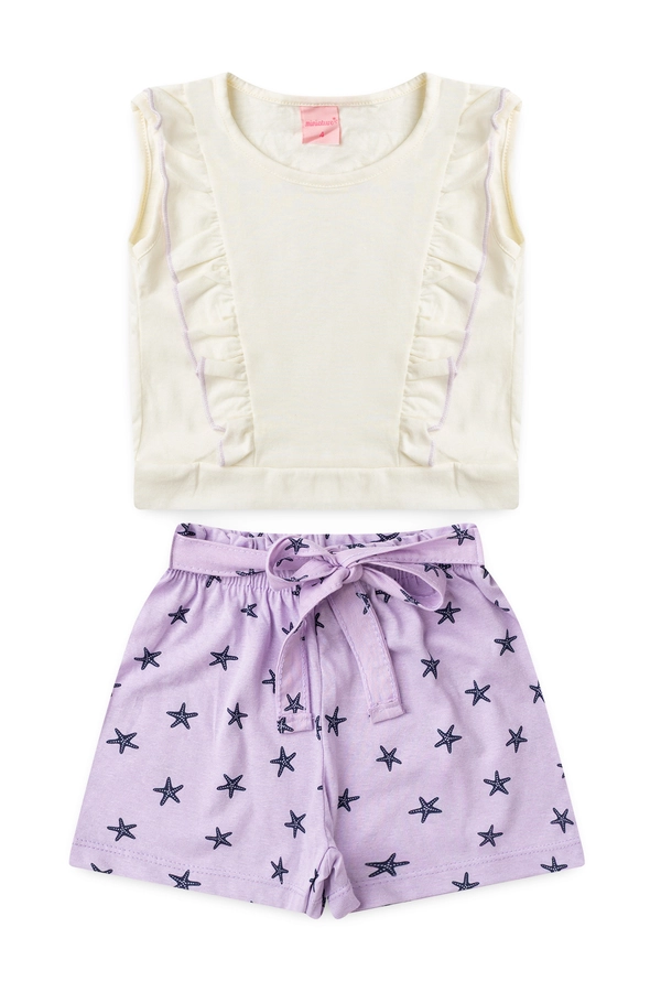 Conjunto Infantil Feminino Magia do Oceano