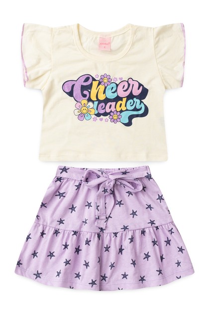Conjunto Infantil Feminino Líder de Torcida