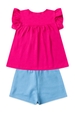 Conjunto Infantil Feminino Morango do Amor