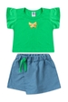 Conjunto Infantil Feminino Brilho da Natureza