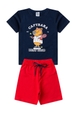 Conjunto Infantil Masculino Capivara Tenista