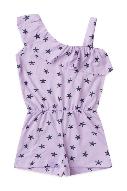 Macaquinho Feminino Infantil Estrelas da Maresia