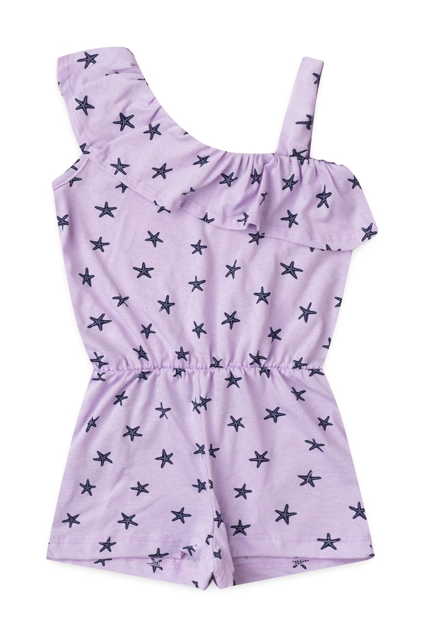 Macaquinho Feminino Infantil Estrelas da Maresia