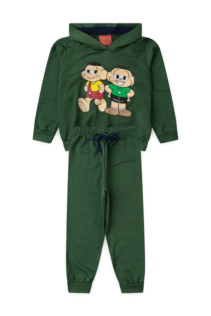 Conjunto Masculino Infantil Amizade - Turma da Mônica