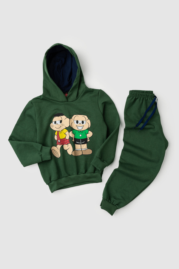 Conjunto Masculino Infantil Amizade - Turma da Mônica