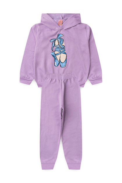 Conjunto Feminino Infantil Pequena Bailarina