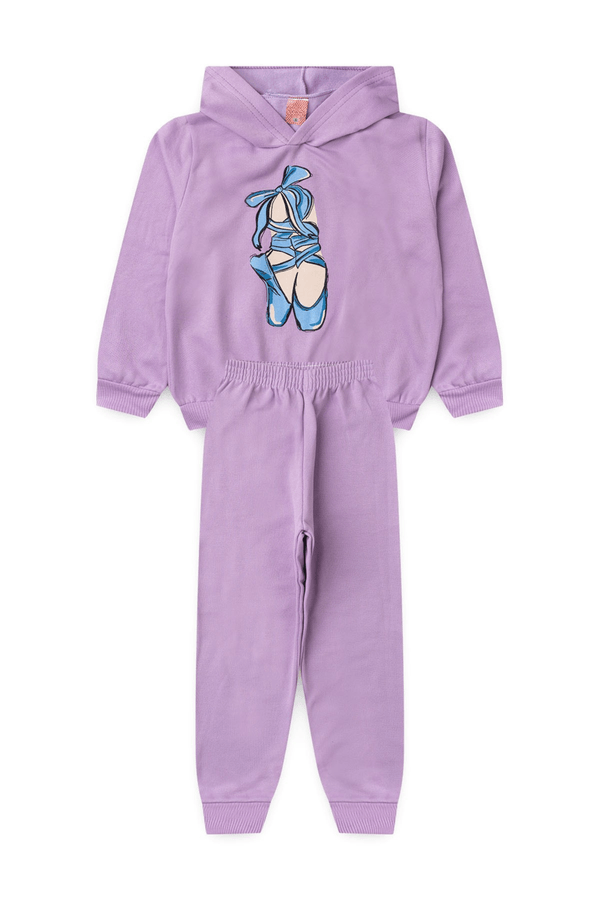 Conjunto Feminino Infantil Pequena Bailarina