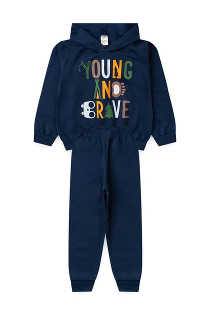 Conjunto Masculino Infantil Bravura da Floresta