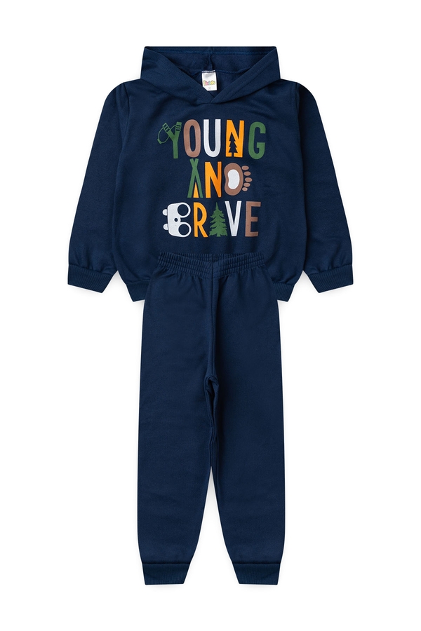 Conjunto Masculino Infantil Bravura da Floresta