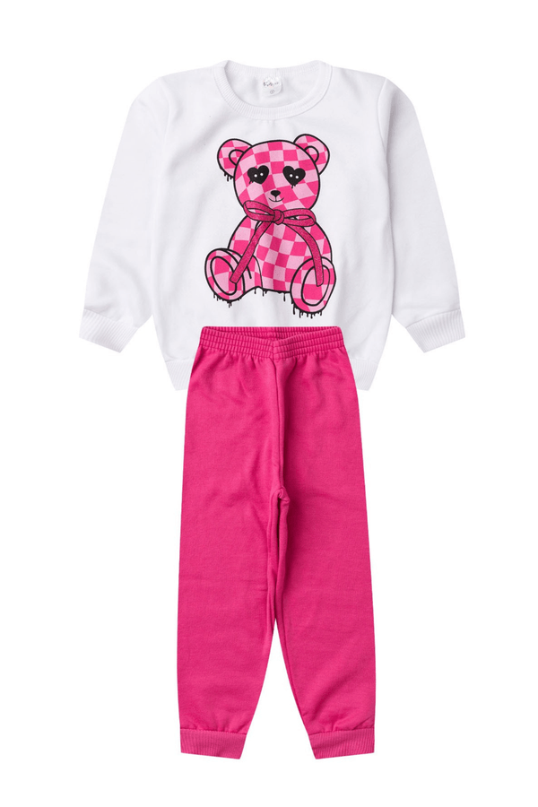 Conjunto Feminino Infantil Abraço Quente