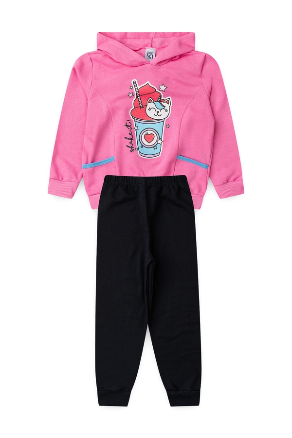 Conjunto Feminino Infantil Gatinho Unicórnio