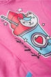 Conjunto Feminino Infantil Gatinho Unicórnio