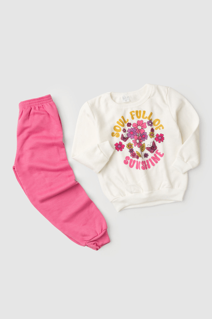 Conjunto Feminino Infantil Alma de Sol