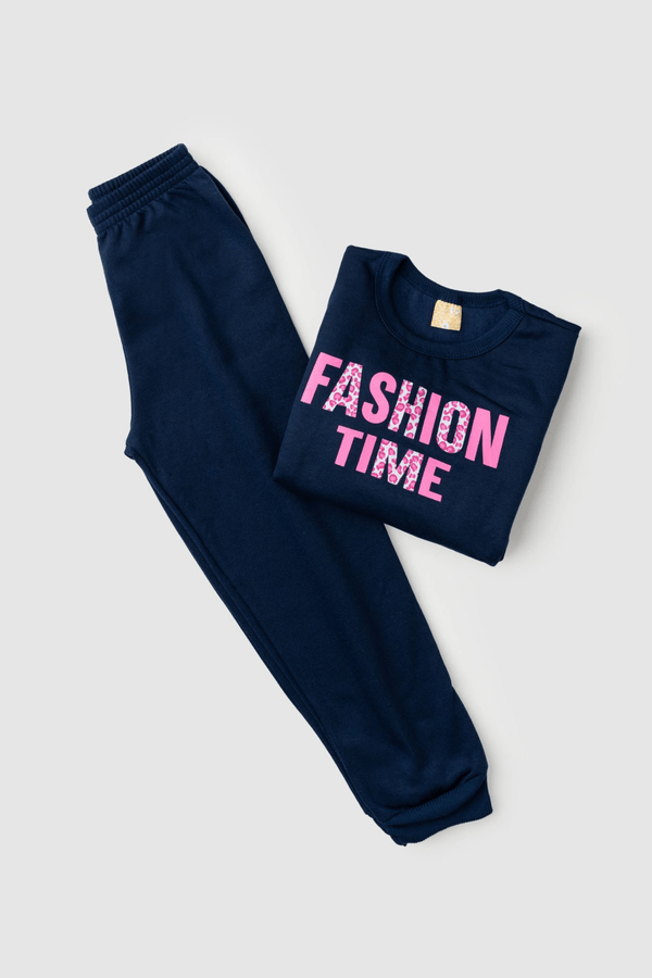 Conjunto Feminino Infantil Hora da Moda