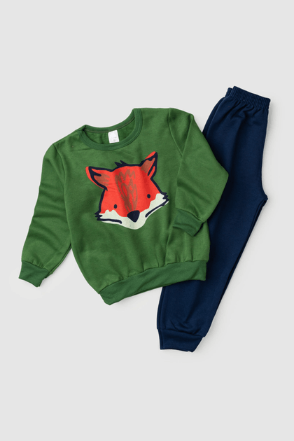 Conjunto Masculino Infantil Estilo Selvagem