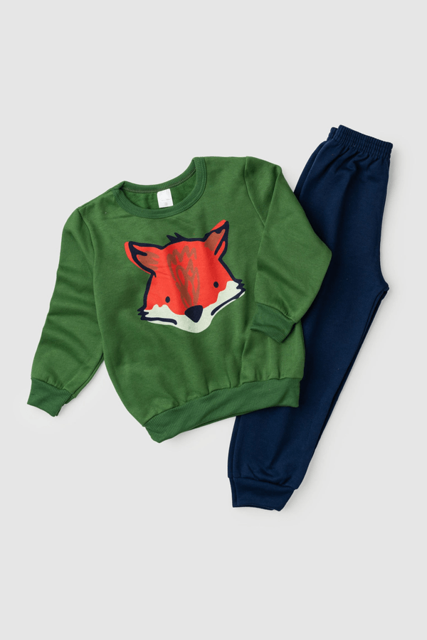 Conjunto Masculino Infantil Estilo Selvagem