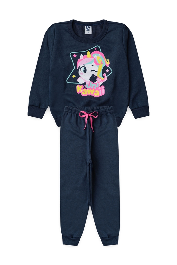 Conjunto Feminino Infantil Fofura de Unicórnio