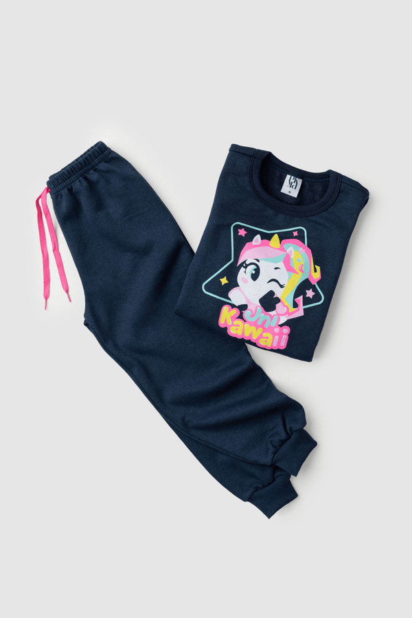 Conjunto Feminino Infantil Fofura de Unicórnio
