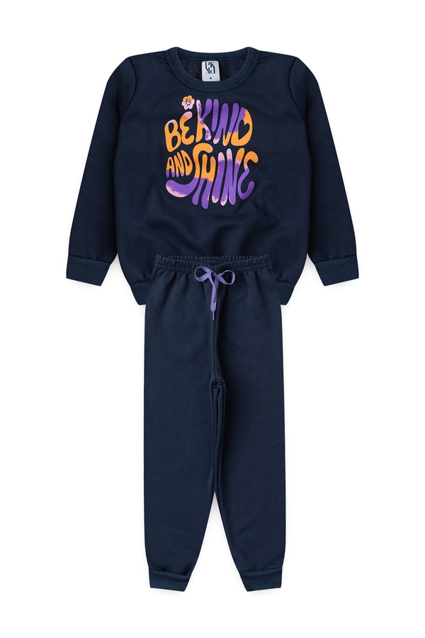 Conjunto Feminino Infantil Brilhe