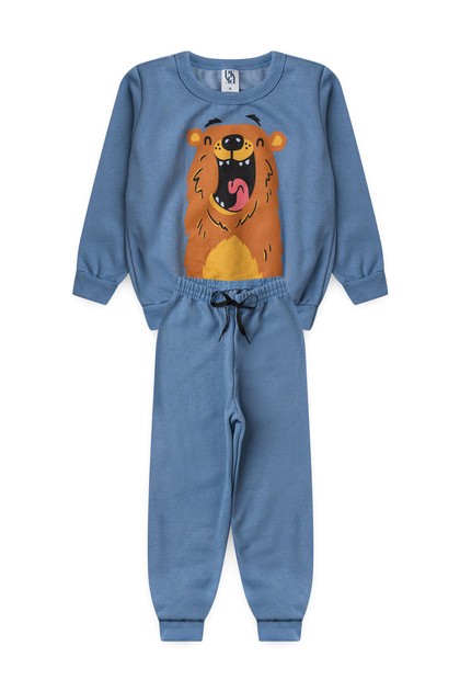 Conjunto Infantil Masculino Felicidade de Urso