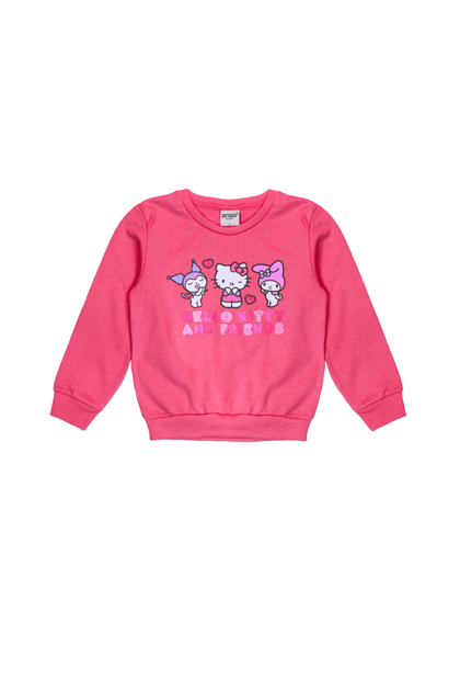 Conjunto Feminino Infantil Rosa - Hello Kitty