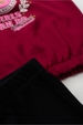 Conjunto Feminino Infantil Corajosa