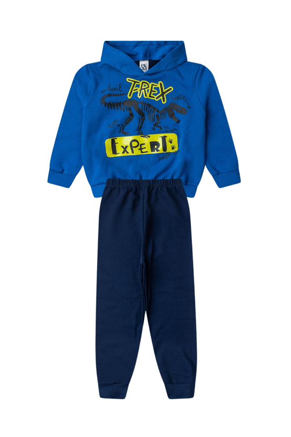 Conjunto Masculino Infantil Especialista em T-Rex