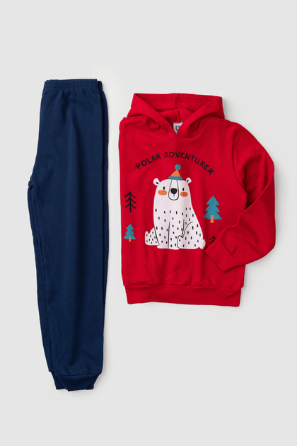 Conjunto Masculino Infantil Urso Polar