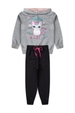 Conjunto Infantil Feminino Pequeno Felino