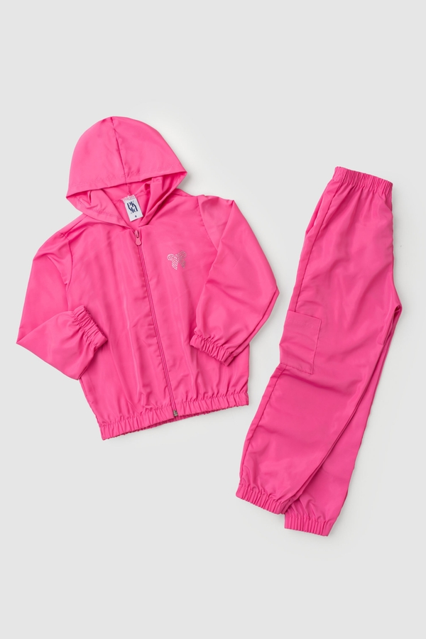 Conjunto Infantil Feminino Asas de Glitter