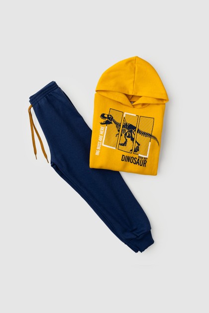 Conjunto Masculino Infantil Chefão Dino