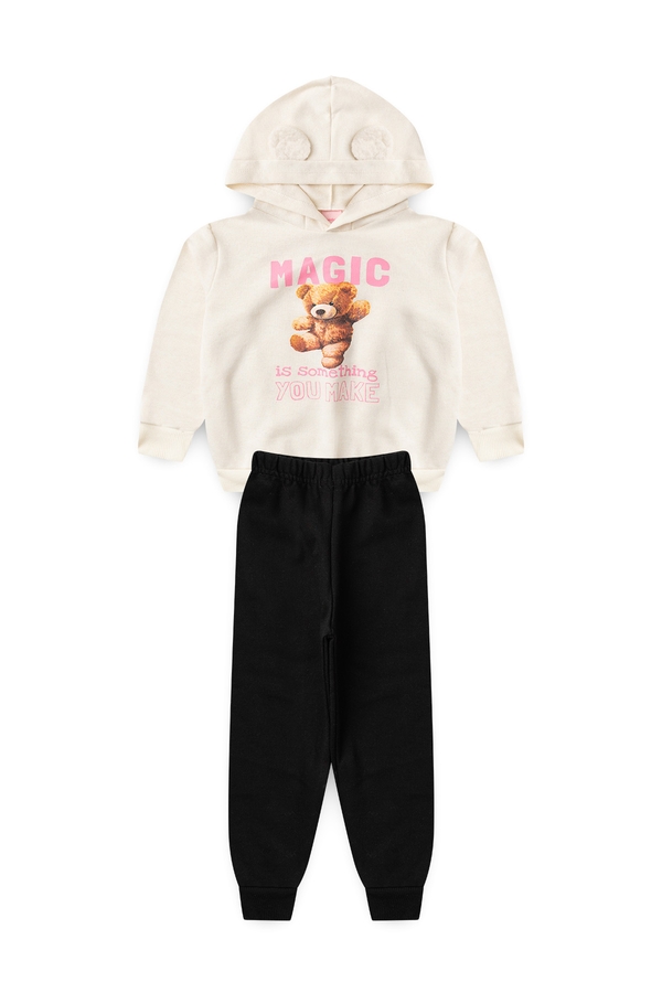 Conjunto Feminino Infantil Magia de Urso