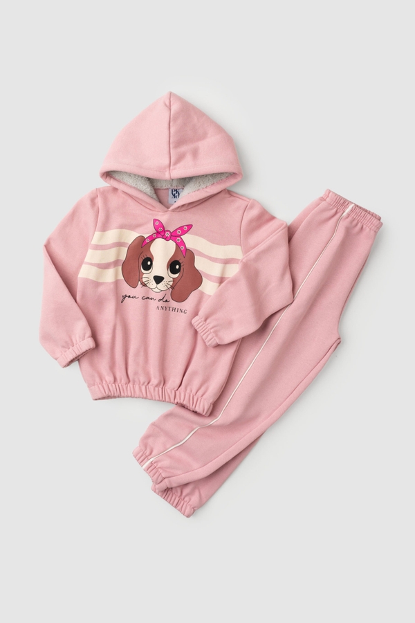 Conjunto Feminino Infantil Amor de Cachorrinho
