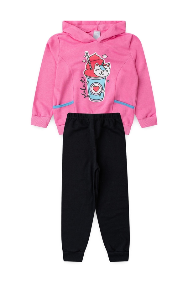 Conjunto Feminino Infantil Gatinho Unicórnio