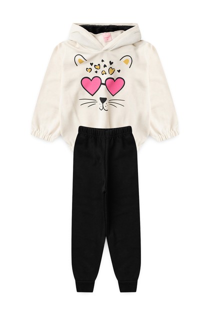 Conjunto Feminino Infantil óculos do Amor