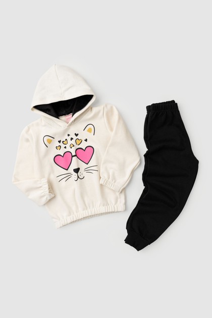 Conjunto Feminino Infantil óculos do Amor