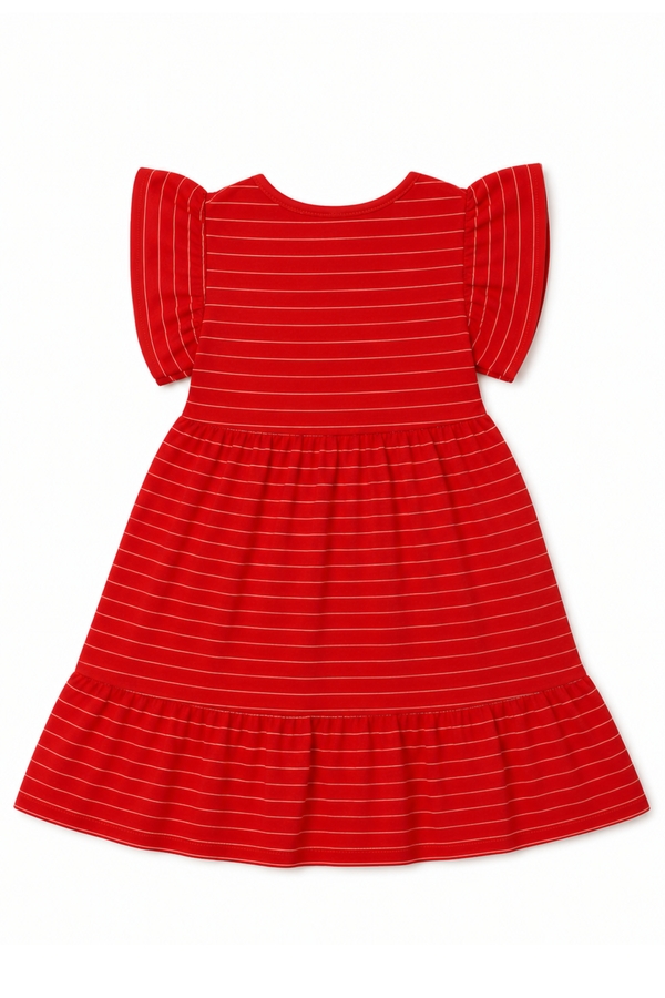 Vestido Feminino Infantil Brilhar e Florescer