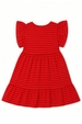Vestido Feminino Infantil Brilhar e Florescer