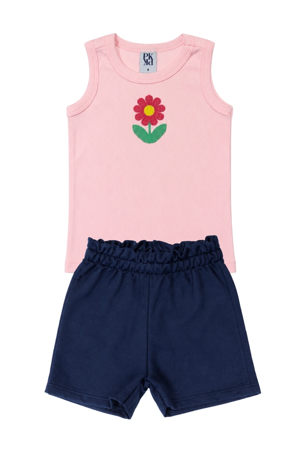 Conjunto Feminino Infantil Doce Pétala