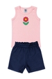 Conjunto Feminino Infantil Doce Pétala