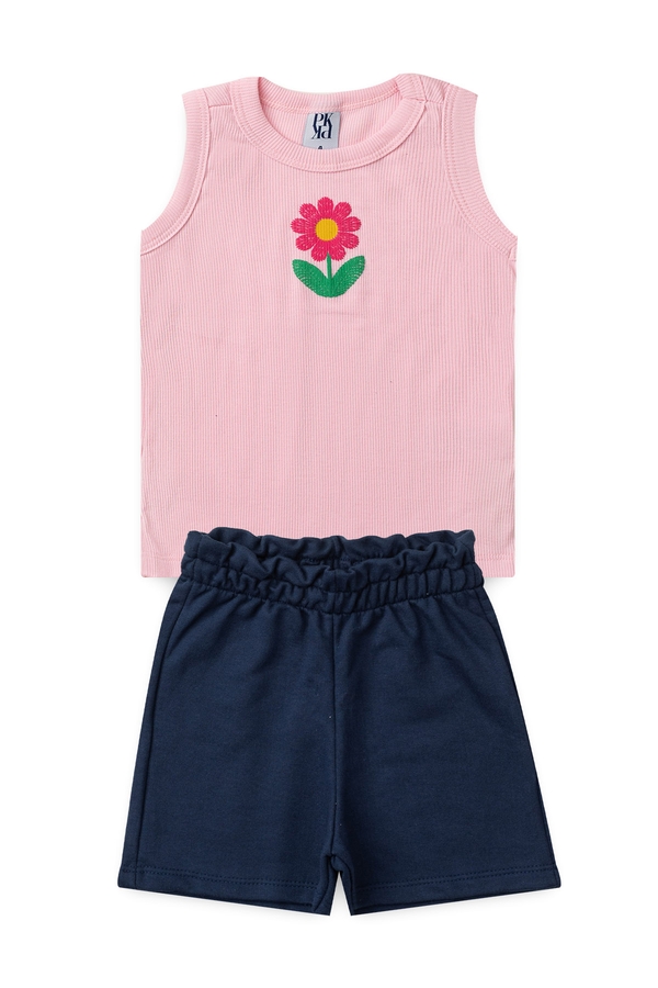 Conjunto Feminino Infantil Doce Pétala