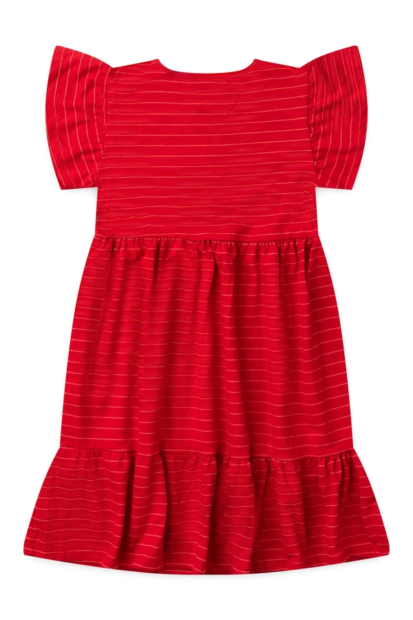 Vestido Feminino Infantil Brilhar e Florescer