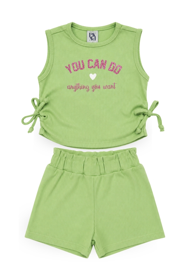 Conjunto Feminino Infantil Você Consegue